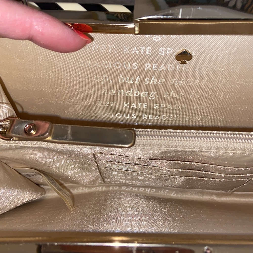 Kate Spade Novelty Emmanuelle Miss Penny’s Ice Cream Clutch/Shoulder Bag - Picture 9 of 16